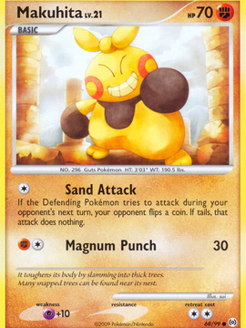 Makuhita (68/99) [Platinum: Arceus]