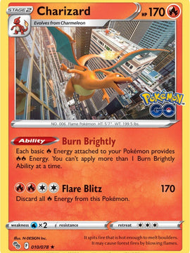 Charizard (010/078) [Pokémon GO]
