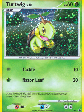 Turtwig (DP01) [Diamond & Pearl: Black Star Promos]