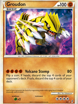 Groudon (SL4) [HeartGold & SoulSilver: Call of Legends]