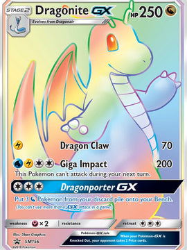 Dragonite-GX (SM156) [SM Black Star Promos] Holofoil