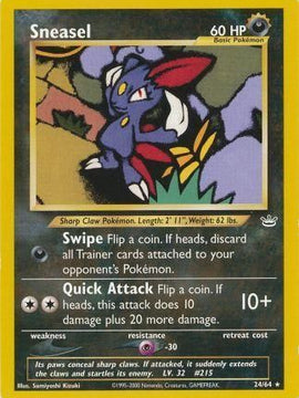 Sneasel (24/64) [Neo Revelation Unlimited]