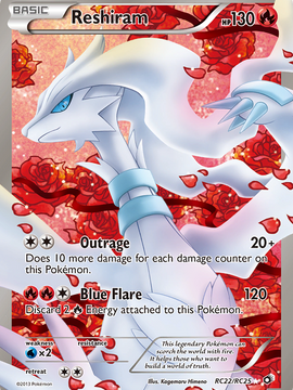 Reshiram (RC22/RC25) [Black & White: Legendary Treasures]