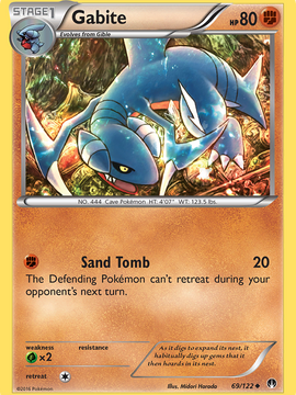 Gabite (69/122) [XY: BREAKpoint]