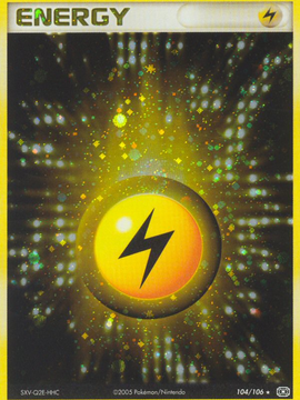 Lightning Energy (104/106) [EX: Emerald]