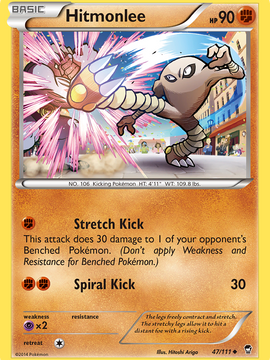 Hitmonlee (47/111) [XY: Furious Fists]