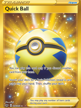 Quick Ball (216/202) [Sword & Shield: Base Set]
