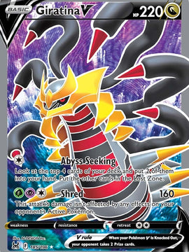 Giratina V (185/196) [Sword & Shield: Lost Origin]