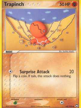 Trapinch (68/108) [EX: Power Keepers]