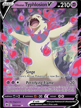 Hisuian Typhlosion V (053/189) [Sword & Shield: Astral Radiance]