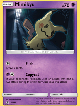 Mimikyu (SM99) [Sun & Moon: Black Star Promos]