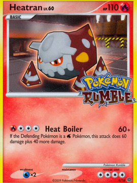 Heatran (4/16) [Pokémon Rumble]