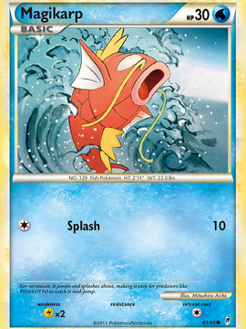 Magikarp (61/95) [HeartGold & SoulSilver: Call of Legends]
