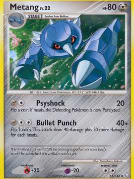 Metang (65/146) [Diamond & Pearl: Legends Awakened]