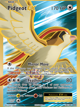 Pidgeot EX (104/108) [XY: Evolutions]