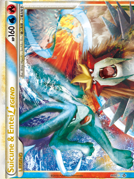 Suicune & Entei LEGEND (94/95) [HeartGold & SoulSilver: Unleashed]