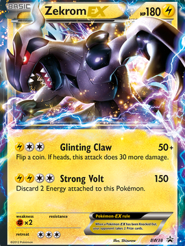 Zekrom EX (BW38) [Black & White: Black Star Promos]