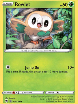 Rowlet (019/189) [Sword & Shield: Astral Radiance]