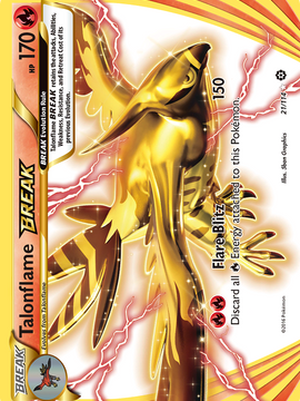 Talonflame BREAK (21/114) [XY: Steam Siege]