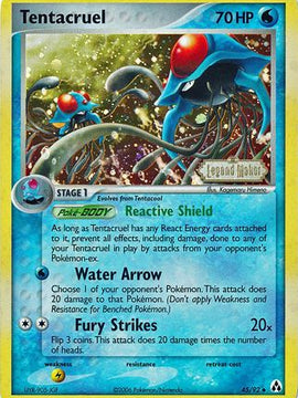 Tentacruel (45/92) (Stamped) [EX: Legend Maker]