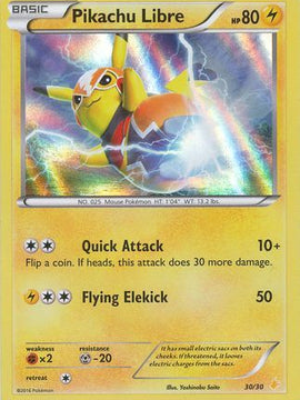 Pikachu Libre (30/30) [XY: Trainer Kit 3 - Pikachu Libre]