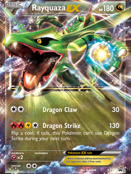 Rayquaza EX (XY73) [XY: Black Star Promos]