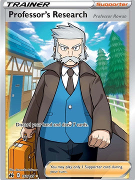 Professor's Research (150/159) (Full Art) [Sword & Shield: Crown Zenith]