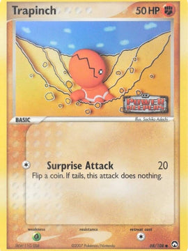 Trapinch (68/108) (Stamped) [EX: Power Keepers]