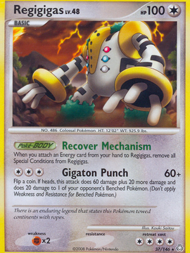 Regigigas (37/146) [Diamond & Pearl: Legends Awakened]
