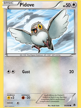 Pidove (80/98) [Black & White: Emerging Powers]