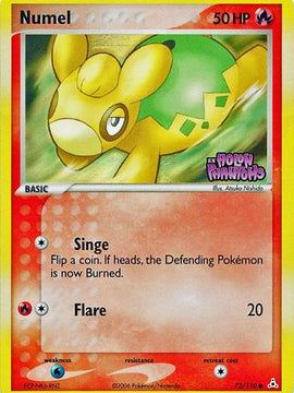 Numel (72/110) (Stamped) [EX: Holon Phantoms]