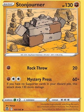 Stonjourner (101/195) [Sword & Shield: Silver Tempest]