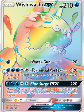 Wishiwashi GX (151/145) [Sun & Moon: Guardians Rising]