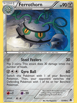 Ferrothorn (72/98) [Black & White: Emerging Powers]