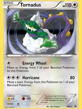 Tornadus (BW42) [Black & White: Black Star Promos]