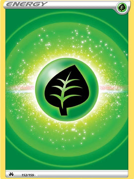 Grass Energy (152/159) (Texture Full Art) [Sword & Shield: Crown Zenith]