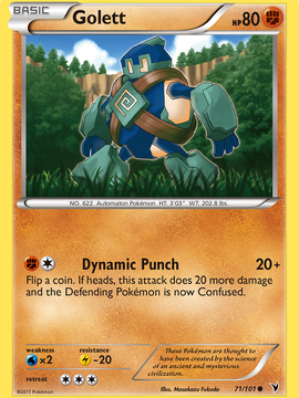 Golett (71/101) [Black & White: Noble Victories]