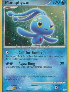Manaphy (4/12) [Diamond & Pearl: Trainer Kit - Manaphy]