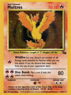 Moltres (12/62) [Fossil Unlimited]