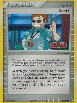 Scott (81/108) (Stamped) [EX: Power Keepers]
