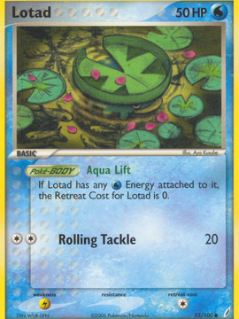 Lotad (55/100) [EX: Crystal Guardians]