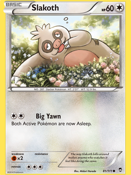 Slakoth (81/111) [XY: Furious Fists]