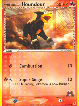 Team Magma's Houndour (62/95) [EX: Team Magma vs Team Aqua]