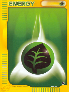 Grass Energy (162/165) [Expedition: Base Set]