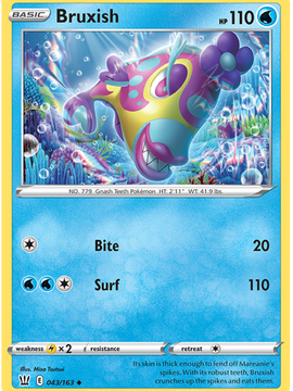 Bruxish (43) [Battle Styles]