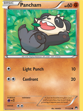 Pancham (71/122) [XY: BREAKpoint]