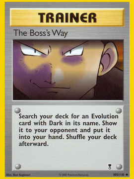 The Boss's Way (105/110) [Legendary Collection]