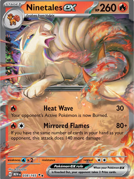 Ninetales ex (038/165) [Scarlet & Violet: 151]