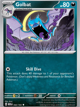Golbat (042/165) [Scarlet & Violet: 151]