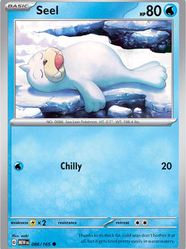 Seel (086/165) [Scarlet & Violet: 151]